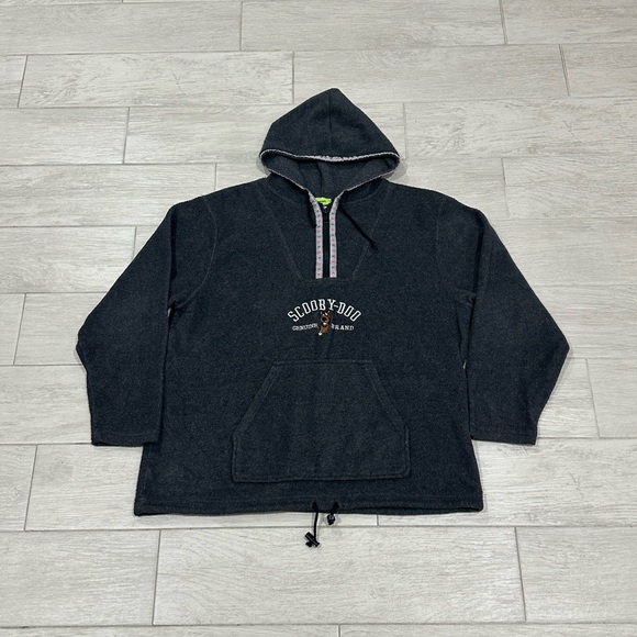Cartoon Network Other - Vintage Y2K Cartoon Network Scooby Doo Fleece Hoodie Jacket Men’s Size L